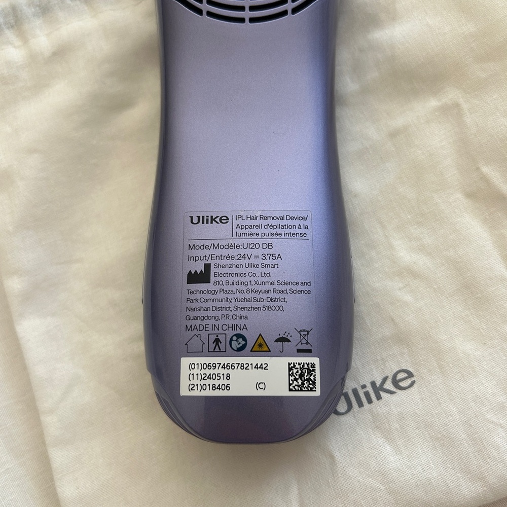 Ulike air10 Purple laser Hair Removal Device - Picture 3 of 7